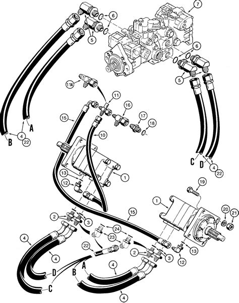 how to change metal lines on 1835 skid steer|Making Skid Steer Hydraulic Lines .